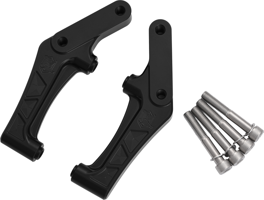 Kens Factory caliper bracket for brake kit, fits 2014-2024 models, 108mm radial, designed for 11.8-inch rotors, part 563-03063