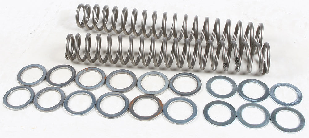 Race Tech suspension fork spring 0.85kg for motorcycles, shown in the image with coil design and metal finish.