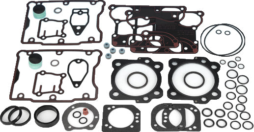 James Gasket top end gasket kit for TC 95 with .045 MLS HD gasket, including various seals and replacement parts.
