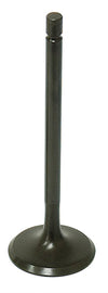 Bronco engine intake valve 183-09500 showing metallic valve with valve seat and stem for vehicle engine repair.