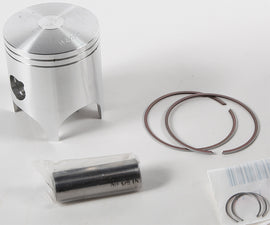 Wiseco Yamaha 236PS piston kit with standard 56.00 size, includes pistons and components for engine rebuild.