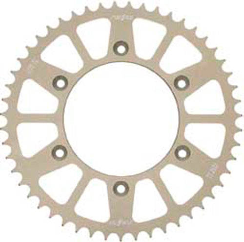 Sunstar aluminum rear sprocket 51-tooth for Honda CRF250, designed for 520 chain, with a durable metallic finish.