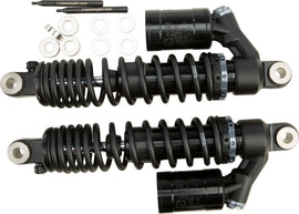 HardDrive Remote Res Shock 91-20 XL and 82-94 FXR 12.5 inch for Harley Davidson motorcycles, with mounting details visible.