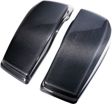 Charger l'image dans la galerie, Carbon Fiber Saddlebag Lids Flh/Flt 23 25 (Ex Flhr)