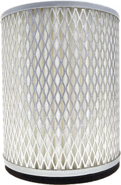Emgo air filter 78-9310 showing a cylindrical black air filter with pleated design for motorcycle or vehicle engine air intake