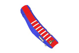 DCOR - Seat Cvr Blu/Red/Wht Yz 450 - 862-3050507