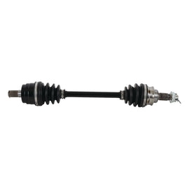 All Balls drive axle 536-0031 showing the metal shaft and rubber boot in a close-up view
