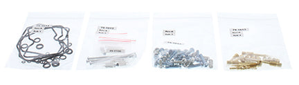 All Balls Bike Carburetor Rebuild Kit 226-1686 with gaskets, seals, and parts for fuel system maintenance, shown in the image.