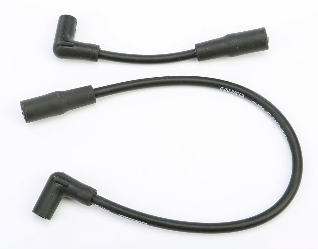 Moroso Ignition Wires Ultra 40 set for Harley Softail 2000-2017, electrical ignition wires with durable insulation and connectors