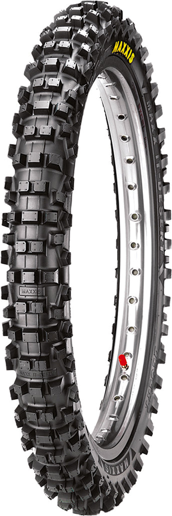 Maxxis Mc Desert It Front tire 90/100-21 bias tire with 57m speed rating, suitable for off-road motorcycle use.