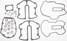 Load image into Gallery viewer, James Gasket cam change gasket kit with various gaskets and seals, including the primary gasket and seals for engine components.
