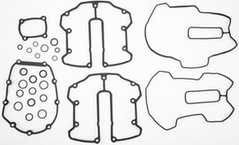 James Gasket cam change gasket kit with various gaskets and seals, including the primary gasket and seals for engine components.