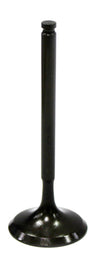 Bronco engine exhaust valve 183-09521E shown, metallic part with valve stem and sealing surface for automotive repair.