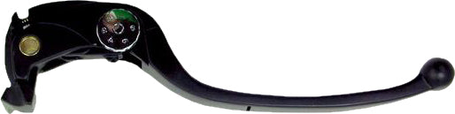 Motion Pro black brake lever, model 70-0341, showcasing a close-up of the durable motorcycle brake lever with a sleek black finish.