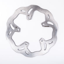 Load image into Gallery viewer, Front braking racing rotor by Braking, showing a metallic disc with vented design for high-performance vehicle braking.
