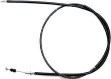 Load image into Gallery viewer, Motion Pro black vinyl rear hand brake cable 70-5290 for motorcycle, showing the cable with black vinyl coating and metal fittings.
