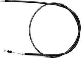 Motion Pro black vinyl rear hand brake cable 70-5290 for motorcycle, showing the cable with black vinyl coating and metal fittings.