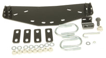 Load image into Gallery viewer, Warn Provantage Center Plow Mounting Kit 620-93901, heavy-duty mount bracket for snow plows, shown attached to vehicle frame.