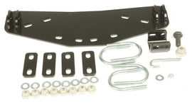 Warn Provantage Center Plow Mounting Kit 620-93901, heavy-duty mount bracket for snow plows, shown attached to vehicle frame.