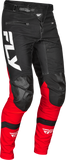 Fly Racing - Youth Rayce Bicycle Pants Red/Black/White Sz 18 - 378-06418
