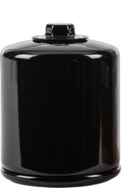 HardDrive oil filter with nut, model 63805-80a, for Evo vehicles, featuring black design and OE quality, part number 820-0749.