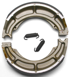 EBC Motorcycle Brakes brake shoes 634 Plain, showing a set of durable brake shoes with metal backing plates for motorcycle braking system