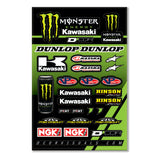 DCOR - Monster Kaw Decal Sht12mil Monster Kaw Racing Decal Sheet - 862-20117