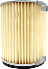 Load image into Gallery viewer, Emgo air filter 78-9530 with a round, black design for motorcycle or small engine air intake systems.