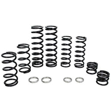 Load image into Gallery viewer, Z Broz Racing dual rate spring kit for suspension, showing close-up of the springs with branding and coil details.