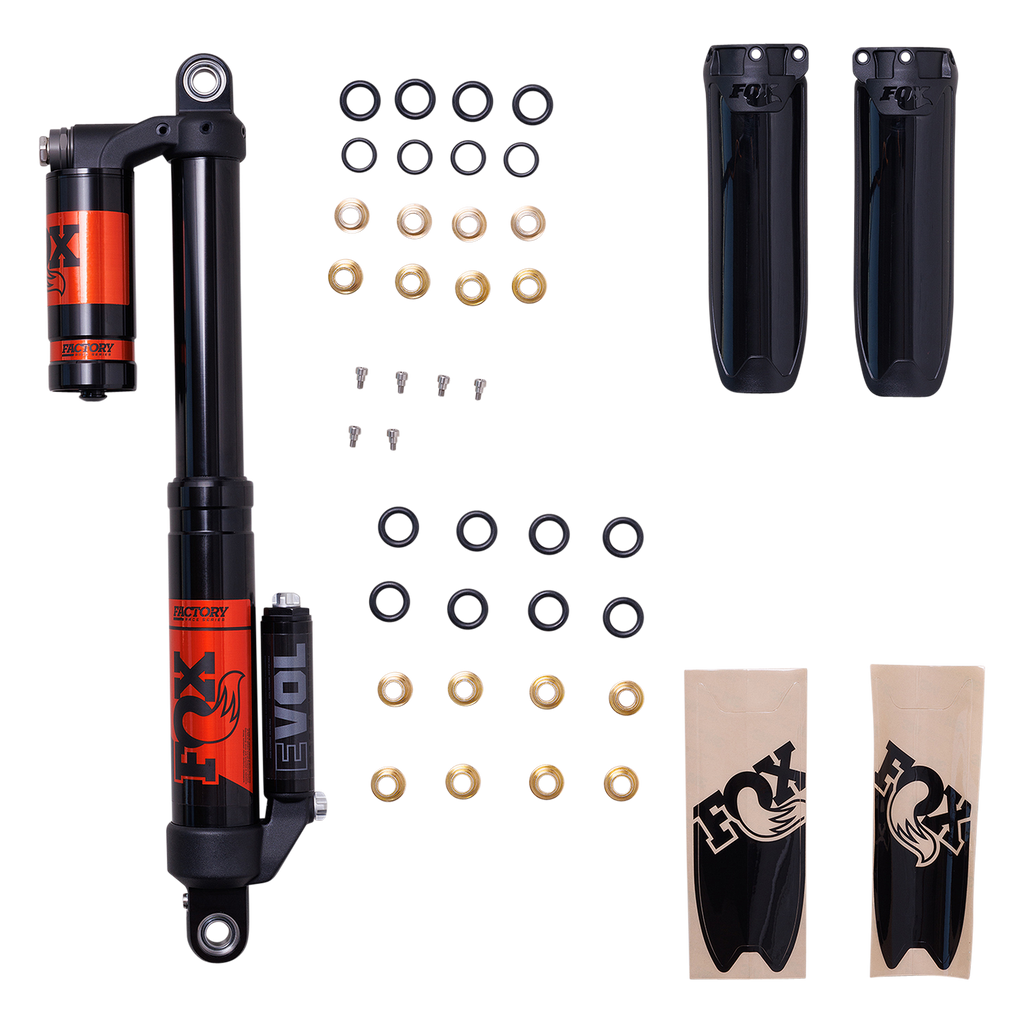 Black Fox Float 3 Evol RC2 front suspension shock kit with detailed components, designed for mountain bikes.