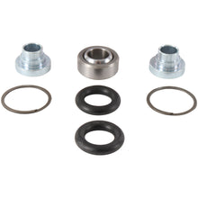 Load image into Gallery viewer, All Balls Shock Bearing Kit 22-10025 for suspension, showing black bearings and mounting components in a close-up view.