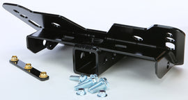 KFI Products UTV plow mount kit 10-5255 with brackets for easy attachment, designed for durable snow plow installation on utility vehicles