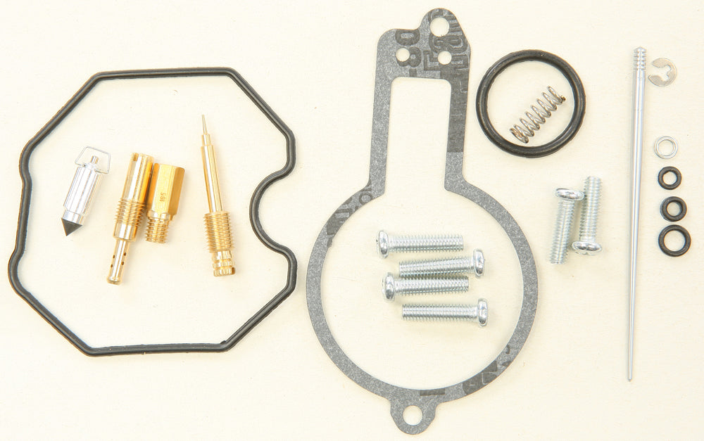All Balls bike carburetor rebuild kit 226-1158 for intake and fuel system, includes gaskets and parts for engine tuning
