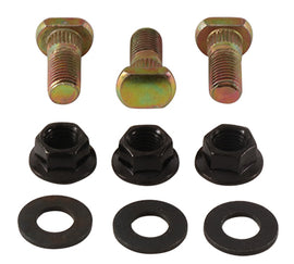 All Balls Wheel Stud Kit 28-51055 showing metal wheel studs and hardware components for motorcycle or vehicle wheel assembly.