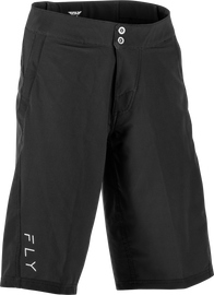 Black Fly Racing Maverik Shorts size 40 displayed, featuring a casual fit and fabric texture perfect for outdoor activity.