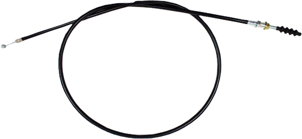 Motion Pro black vinyl clutch cable 70-2199 for motorcycle hydraulic control lines, showing the cable and connectors.