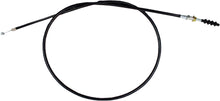 Load image into Gallery viewer, Motion Pro black vinyl clutch cable 70-2199 for motorcycle hydraulic control lines, showing the cable and connectors.