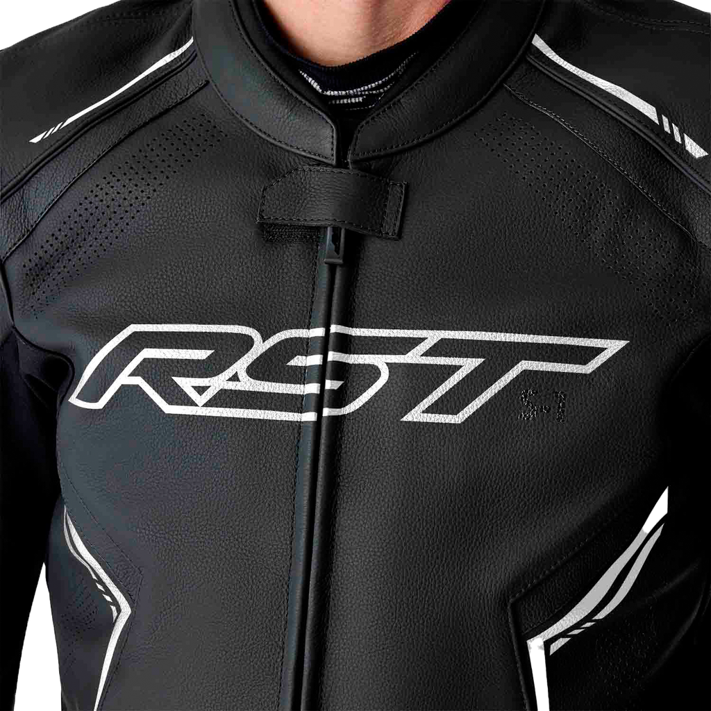 S1 D3o Leather Jacket Blk/Whi 5x