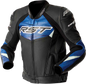 Tractech Evo D3o Jacket Blk/Blue Leather 2x