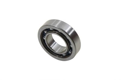Peer Bearing drive line inner primary cover bearing installed on motorcycle, close-up view of the bearing and cover.