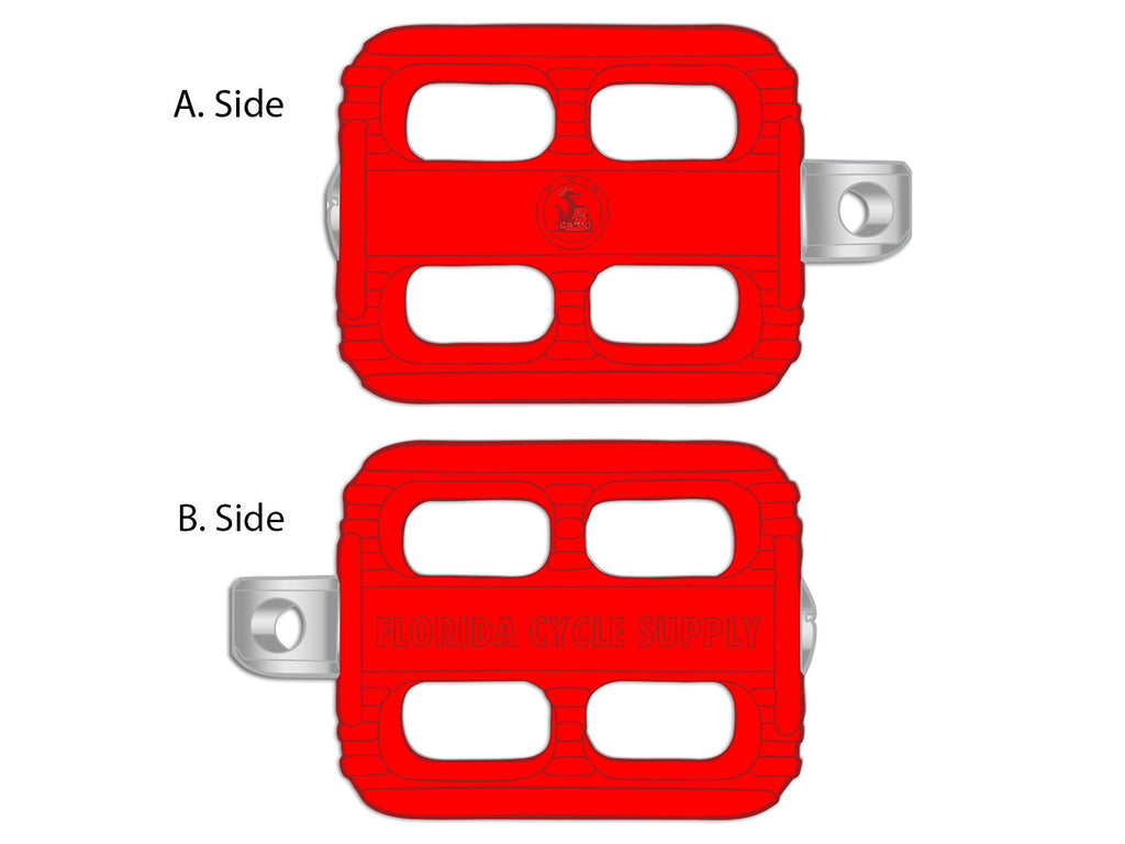 Kick Starter Pedal Assembly Red