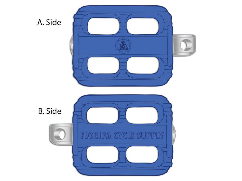 Kick Starter Pedal Assembly Blue