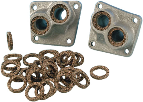 James Gasket seal pushrod cover gasket set with 25 large cork seals, part number 17955-48-25, shown in the image.