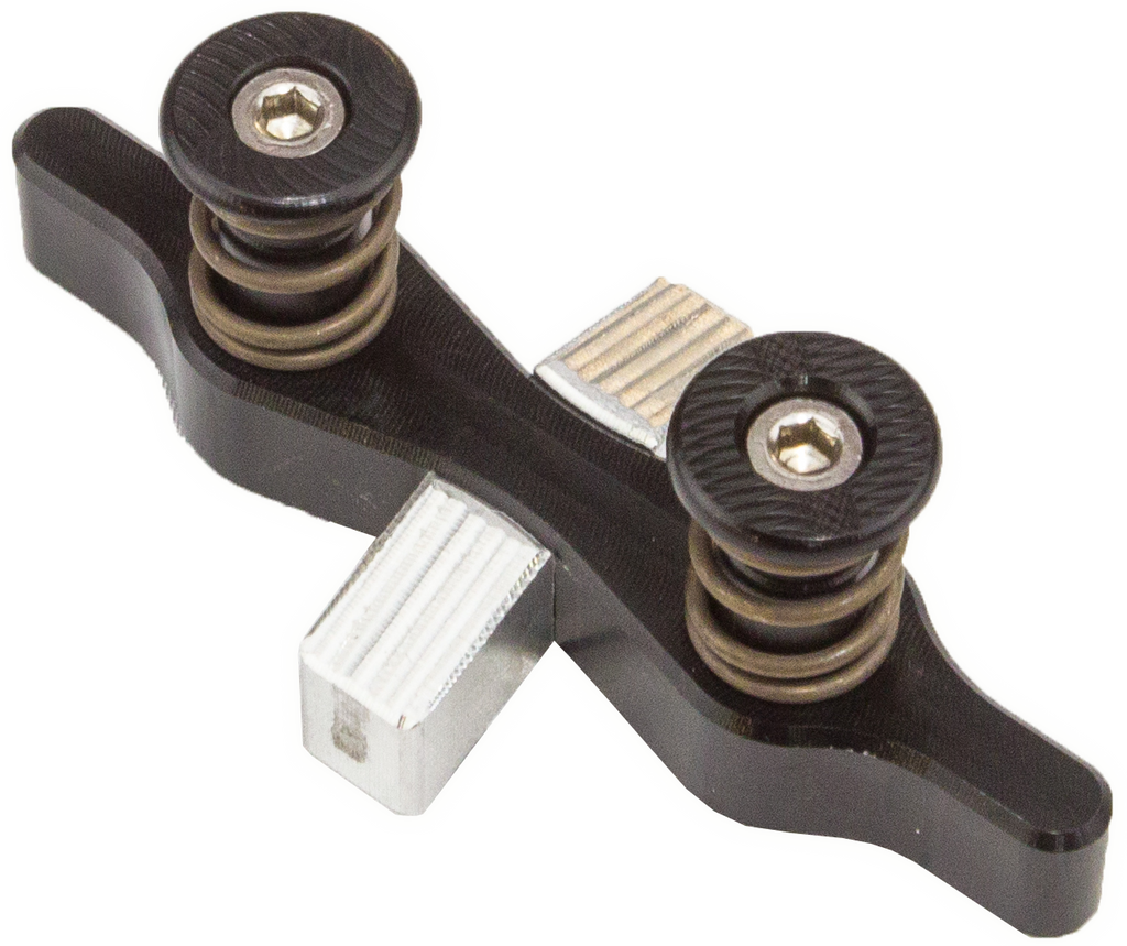 Tamer Double Button Holeshot Device suspension component with dual buttons, designed for motorcycle performance and safety.