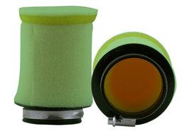 No Toil Polaris ATV air filter model 90-3005, showing the clean, reusable filter with protective foam edges for ATV filtration.
