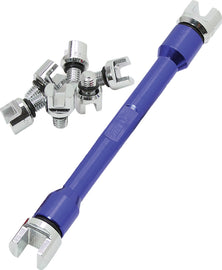 Blue DRC Pro Spoke Wrench 5.6mm-7.0mm for bicycle wheel spokes, durable tool with ergonomic handle for precise adjustments.