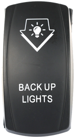Back Up Lighting Switch Pro Series Backlit