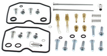 Load image into Gallery viewer, All Balls bike carburetor rebuild kit with gaskets and components for fuel system intake and carburetor repair.