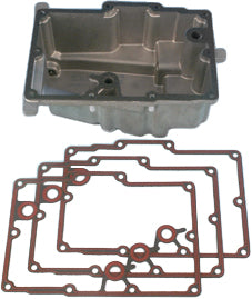 Set of five James Gasket trans oil pan bead gaskets for Twin Cam and Dyna models, made of durable sealing material.