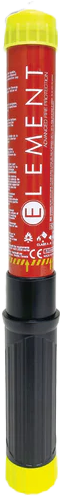 Element Fire E100 fire extinguisher accessory, compact safety device with hoses and controls for emergency fire suppression.